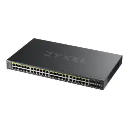 Zyxel GS2220-50HP - Commutateur - Géré - 44 x 10 - 100 - 1000 (PoE+) + 4 x SFP Gigabit combiné ... (GS2220-50HP-EU0101F)_1